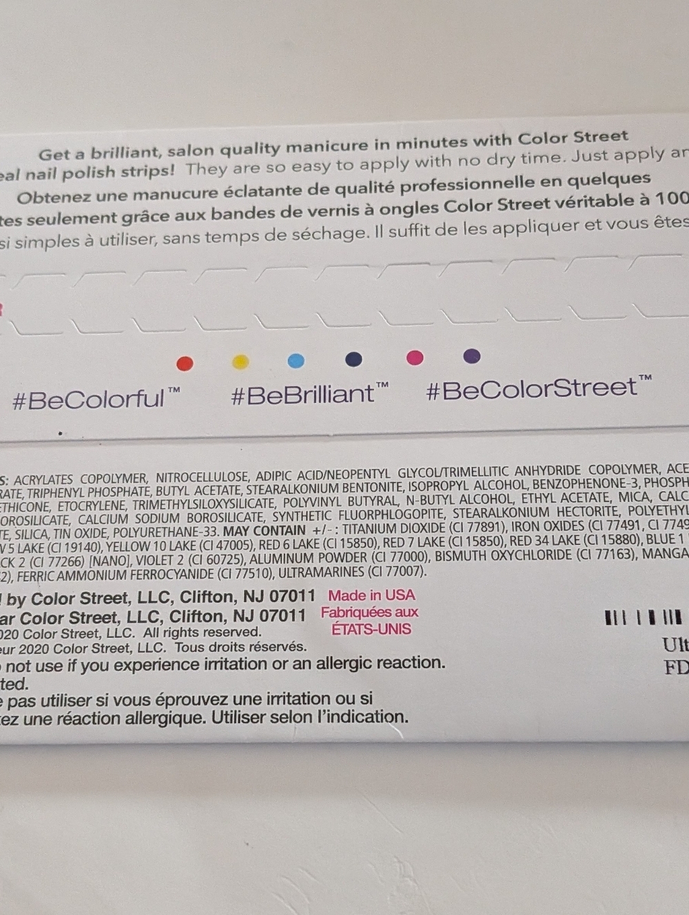 Color Street Ultraviolet Agate Nail Polish Set New - Picture 5 of 5